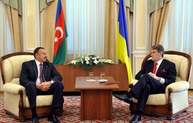 Виктор Ющенко и президент Азербайджана Ильхам Алиев