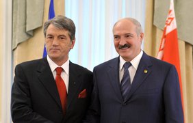 Виктор Ющенко и бацька Лукашенко
