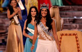 Обладательница титула "Мисс Мира-2009" Кайяне Алдорино из Гибралтара