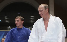 Мастер-класс по дзюдо от Путина