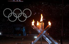 Олимпийский огонь зажжен
