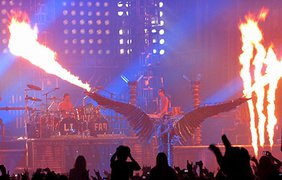 Rammstein усторили целое огненное шоу
