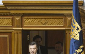 Виктор Янукович в Верховной Раде Украины