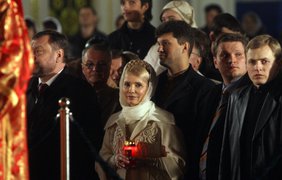Юлия Тимошенко в Лавре