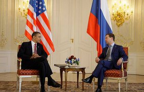 Переговоры Барака Обамы и Дмитрия Медведева