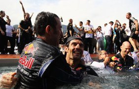 Команда Red Bull ликует