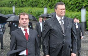 Янукович и Медведев: Не разлей вода