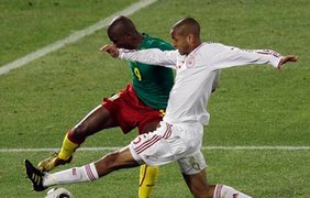 Самуэль Это'О и темнокожий викинг Симон Поульсен