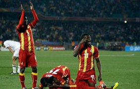 ЧМ, день 16-й: Уругвай и Гана первыми прорвались в 1/4 финала