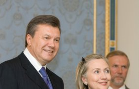 На официальной встрече с Виктором Януковичем