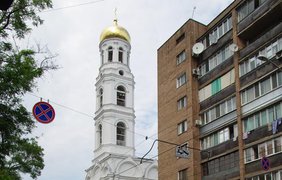 Возле Свято-Успенского Собора Одессы