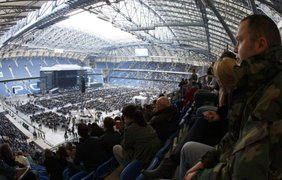 На позненском стадионе самые большие в Польше экраны - 116 квадратных метров