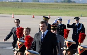 Виктор Янукович во Франции