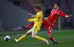 В игре сборной Украины было много сумбура