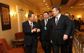 Виктор Янукович на саммите ОБСЕ
