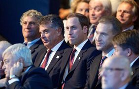 Принц Уильям и предствители английской заявки