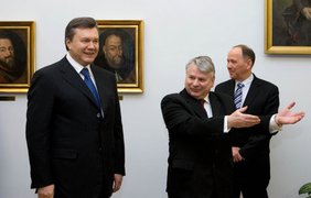 Виктор Янукович и Ярослав Качиньский