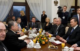 Янукович в Польше