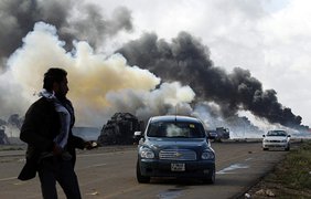 После воздушного удара коалиционных сил в Бенгази