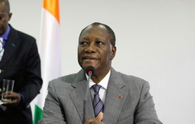 Признанный международной общественностью президент Кот-д'Ивуара Алассан Уаттара