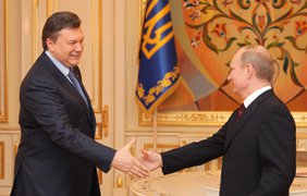 Президент Украины Виктор Янукович и премьер-министр России Владимир Путин