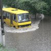 Киев затоплен дождем