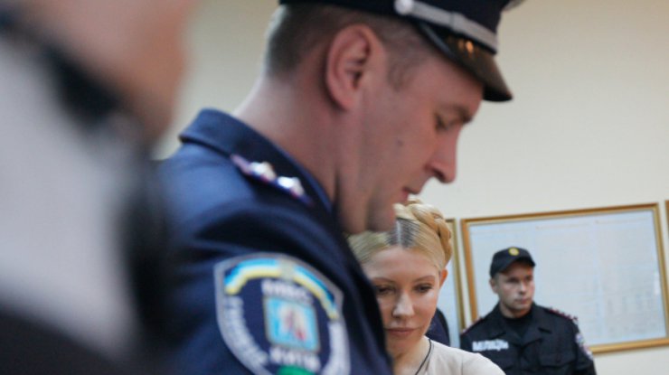 Юлия Тимошенко прибыла в зал суда