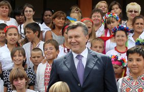 Янукович на Острове Свободы
