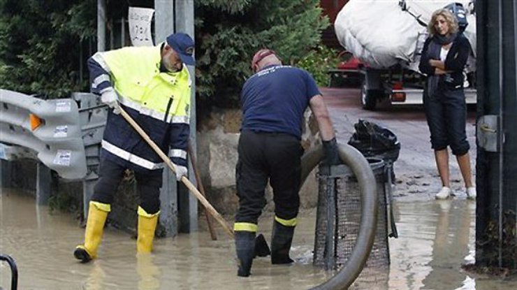 Наводнение на Севере Италии