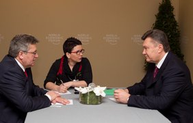Виктор Янукович и Бронислав Коморовский