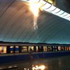 Пожар на станции метро "Осокорки"