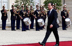 Новоизбранный президент Франции Франсуа Олланд