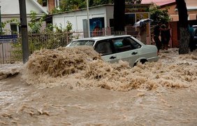Наводнение в российской Кубани