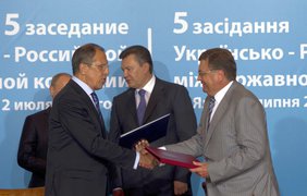 Янукович и Путин в Крыму