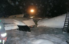 В Донецке упал самолет АН-24