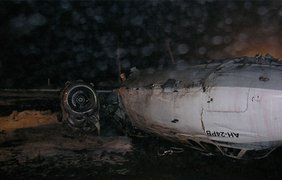 В Донецке упал самолет АН-24