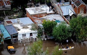Рекордное наводнение в Буэнос-Айресе