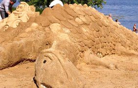 Шедевры из песка