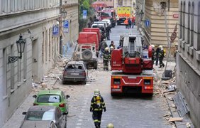 В центре Праги произошел взрыв