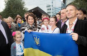 Firtash Foundation: Дни Украины в Великобритании; Лада Фирташ с гостями и учасниками фестиваля