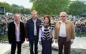 Firtash Foundation: Дни Украины в Великобритании; Олег Скрипка, Лорд Ризби, Лада Фирташ, Владимир Хандогий