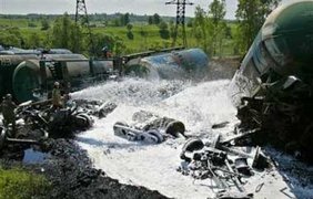 Железнодорожная катастрофа в России
