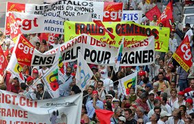 Забастовка в Марселе