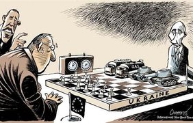 Карикатуры западных СМИ на тему российского вторжения в Украинe
