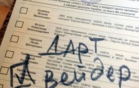 Самые смешные бюллетени на выборах