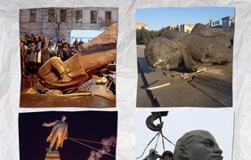 Похоже Ленин тоже участвует во флеш-мобе?