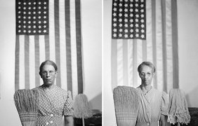 Сандро Миллер, Гордон Паркс / Американская готика, Вашингтон, округ Колумбия (1942 год), 2014 год
