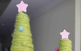 Создаем креативную елку своими руками