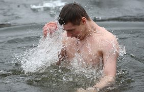 Украина празднует день Крещения Господнего
