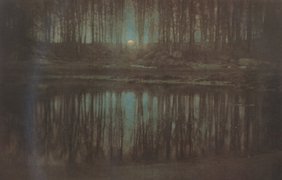 Пруд при лунном свете, 1904 Автор: Эдвард Штайхен Цена: $2 928 000